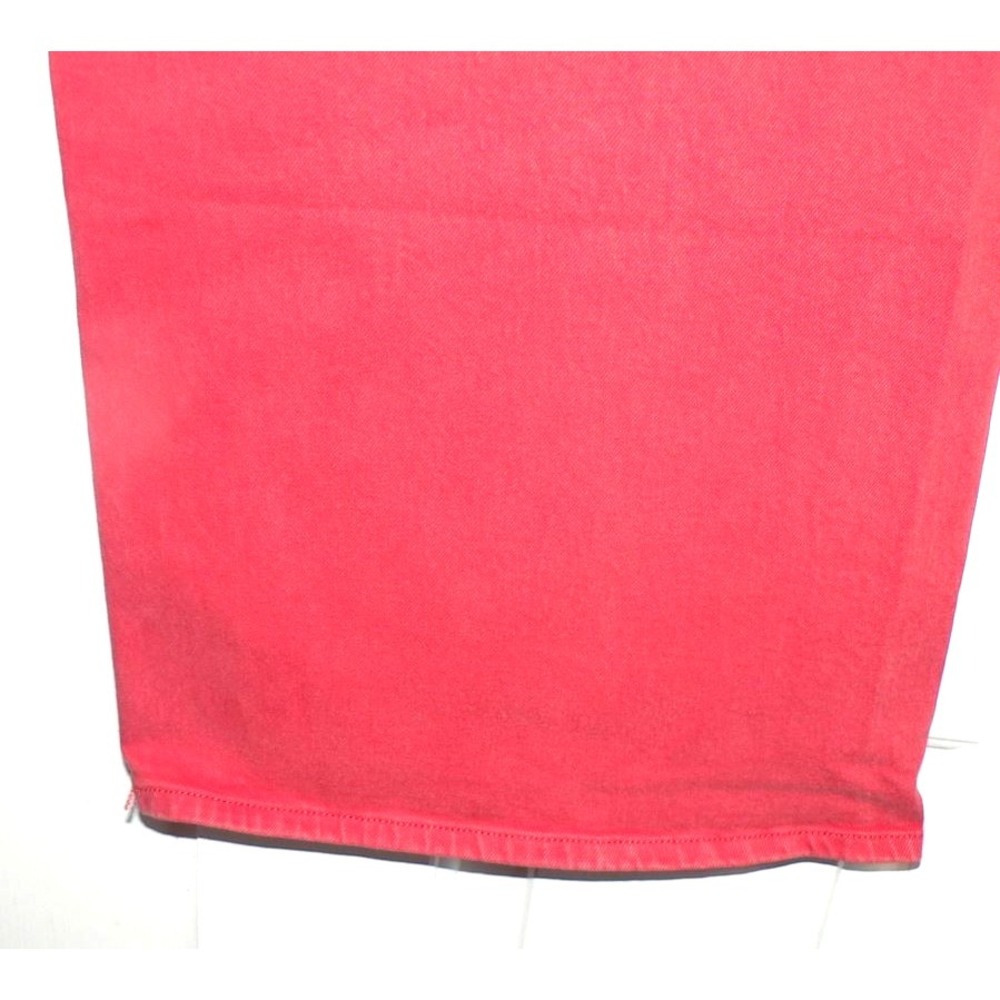 Universal Thread Women's High Rise Sailor Wide Leg Ankle Jeans‎ in Red Size 16 - Picture 7 of 11